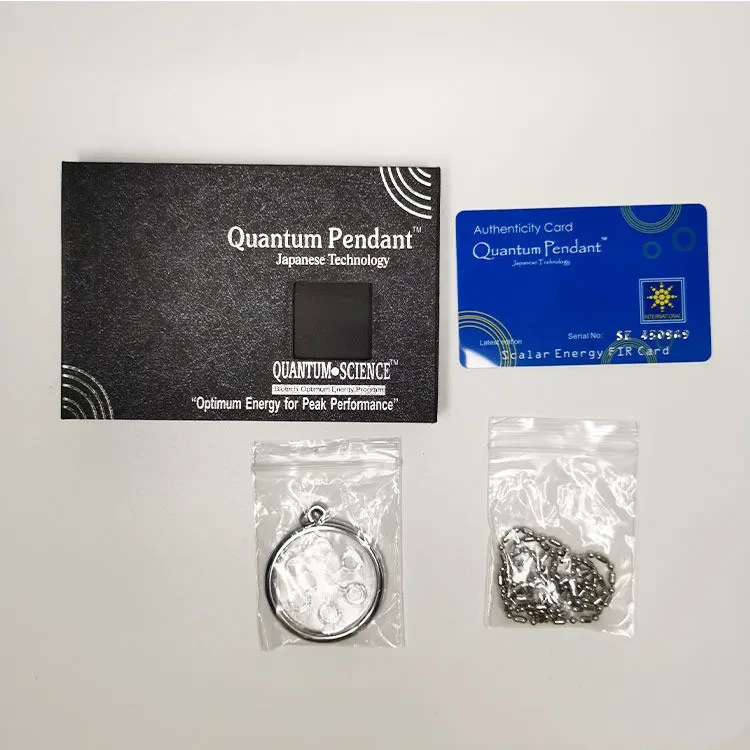 Quantum Pendant Negative Ion Energy Brand