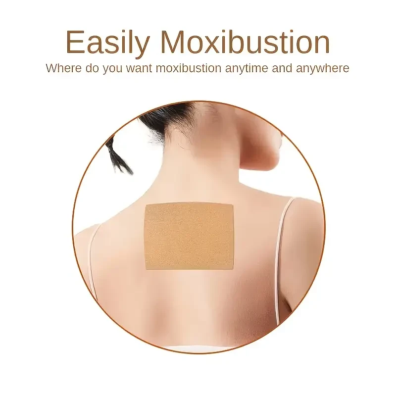 100pcs Ginger & Mugwort Moxibustion Patches