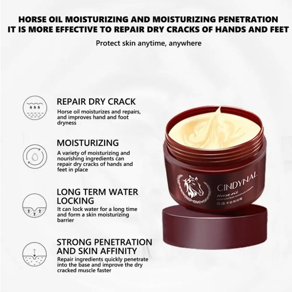 120g Horse Oil Hand and Foot Cream