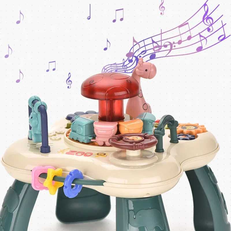 Children's Multifunctional Toy Table Animal Park