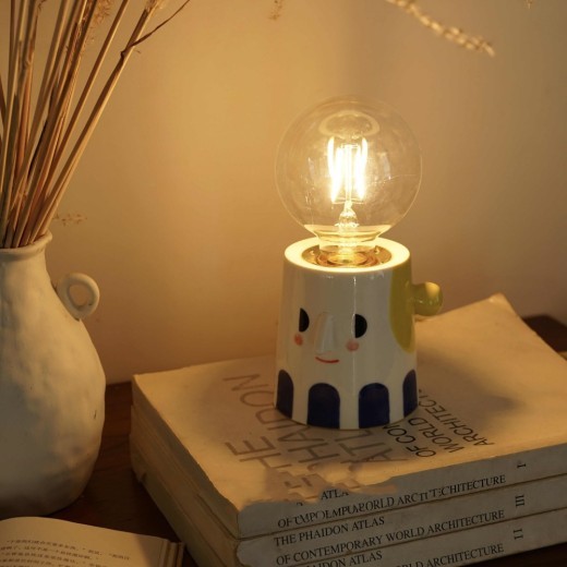 Handmade Ceramic Lamp Creative Decoration Bedside Lamp