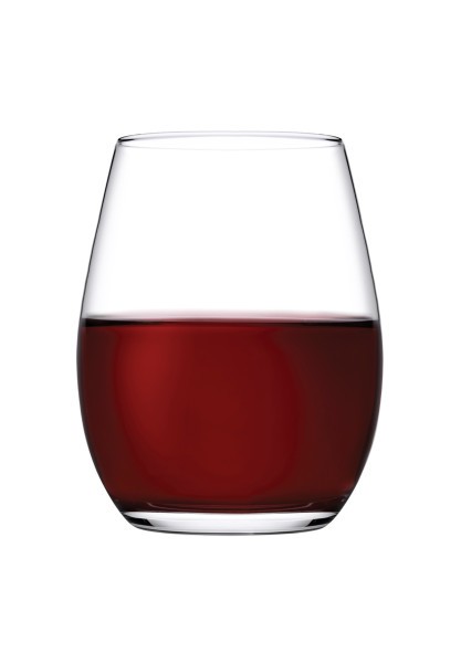 Amber Stemless Wine Glass 440ml Set 6 - Pasabahce