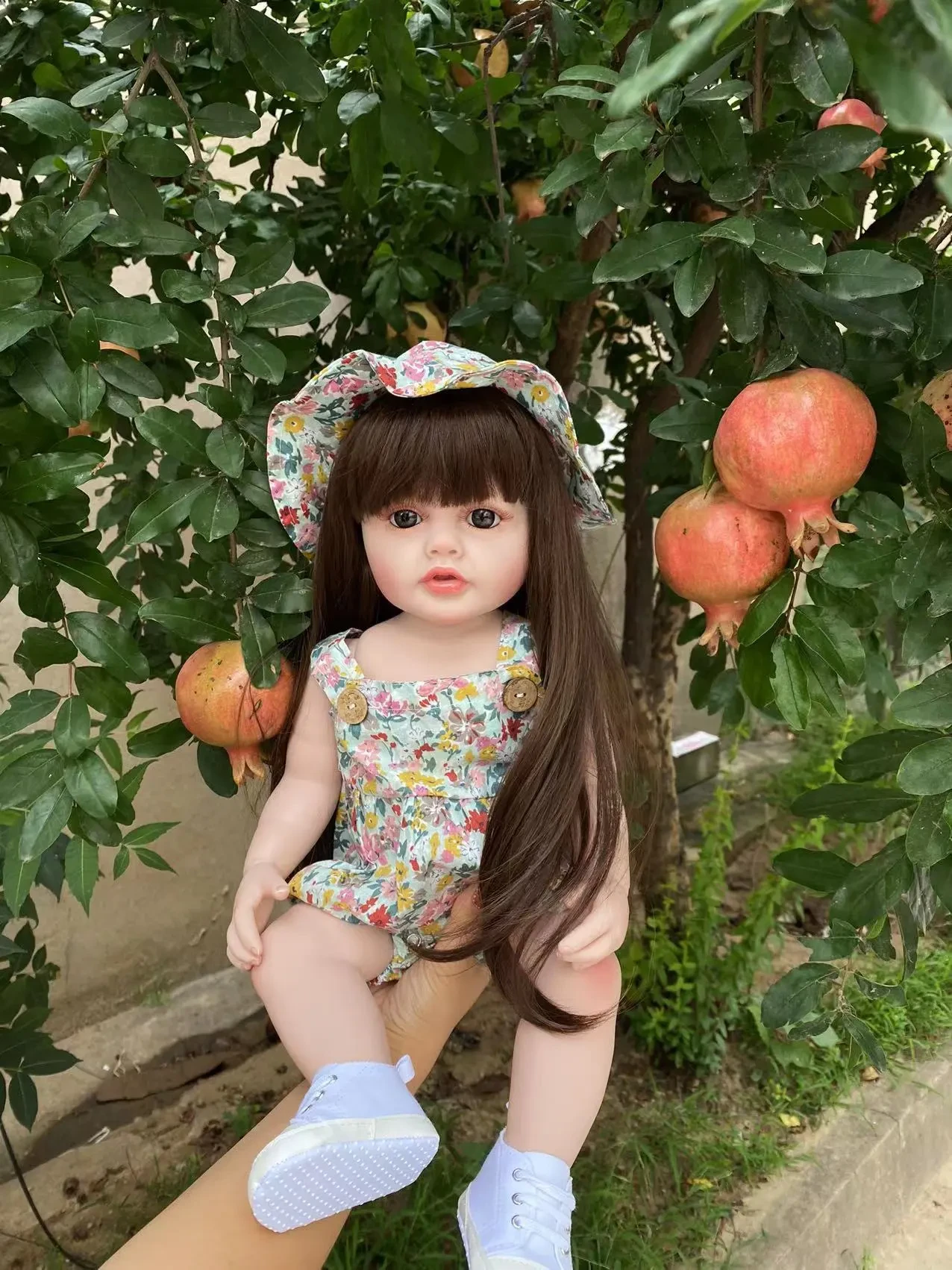 55cm Simulation Cute Baby Girl Toy