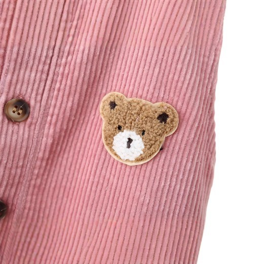 Fashion Personality Child Bear Corduroy Jumpsuit