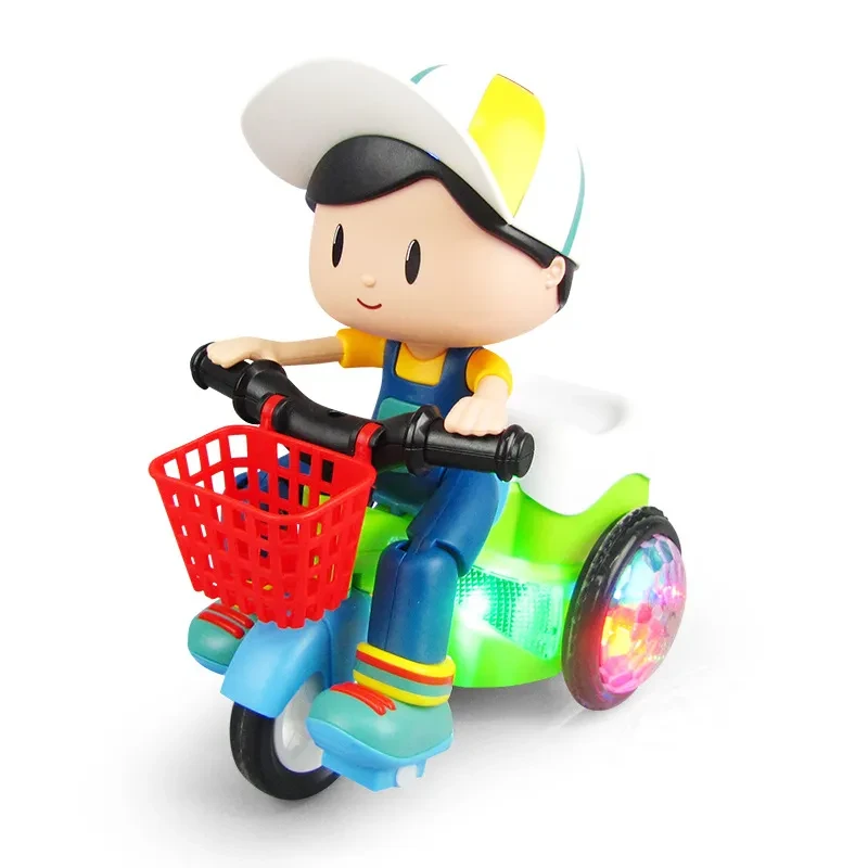 Super Sports Car Stunt Tricycle Toy