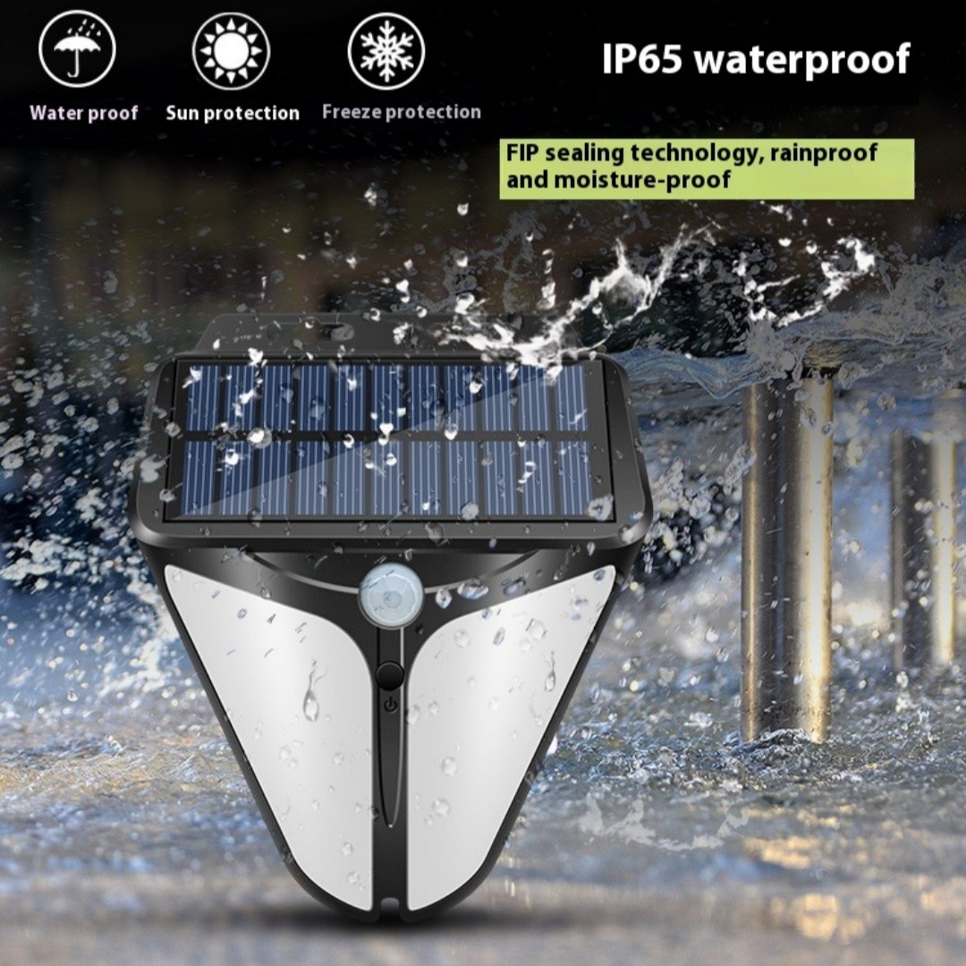 Human Induction Binocular Solar Wall Lamp