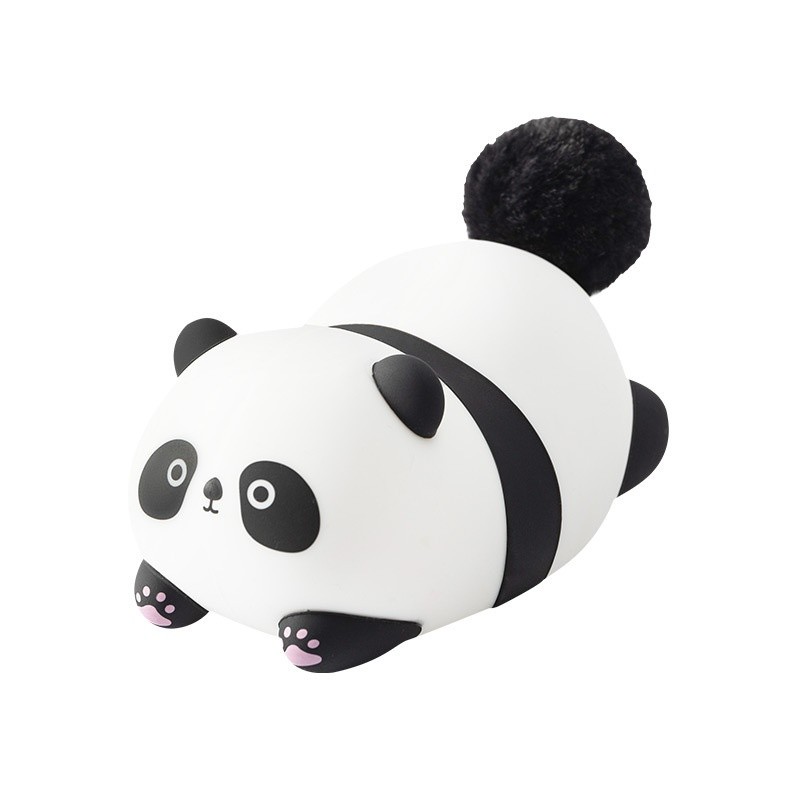 Cute Desktop Ornament Plush Panda Night Light