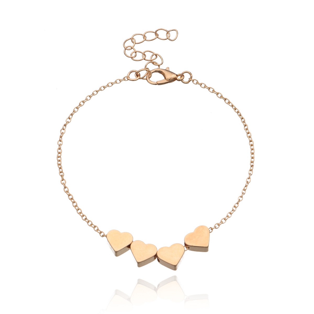 Fashion Jewelry Exquisite New Korean Fashion Heart Bracelet For Women
