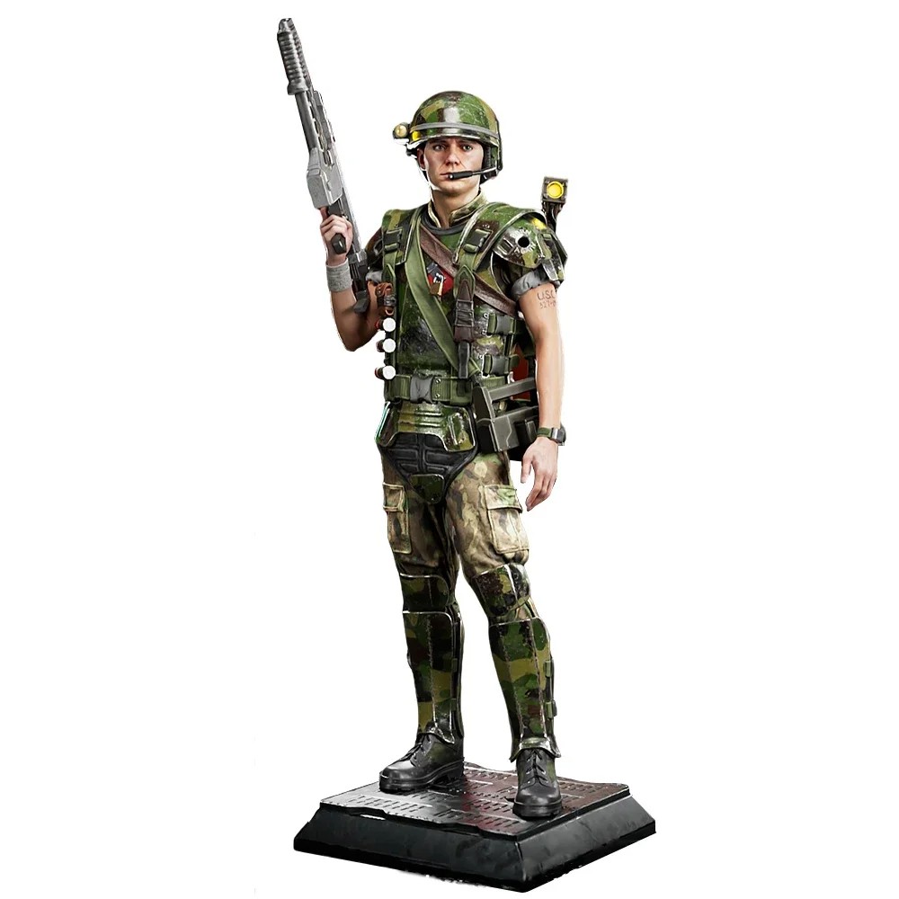 Corporal Hicks Figure 1:16 Miniature Resin Model Kit