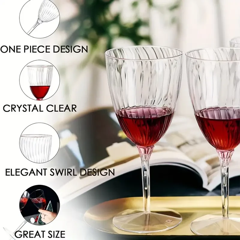 Plastic Wine Glasses