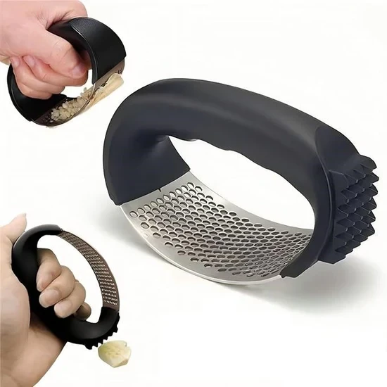Multi-Functional Garlic Presser