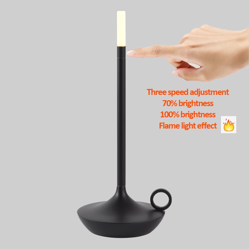 Rechargeable Wireless Touch Table Lamp - USB-C Creative Desk Lamp