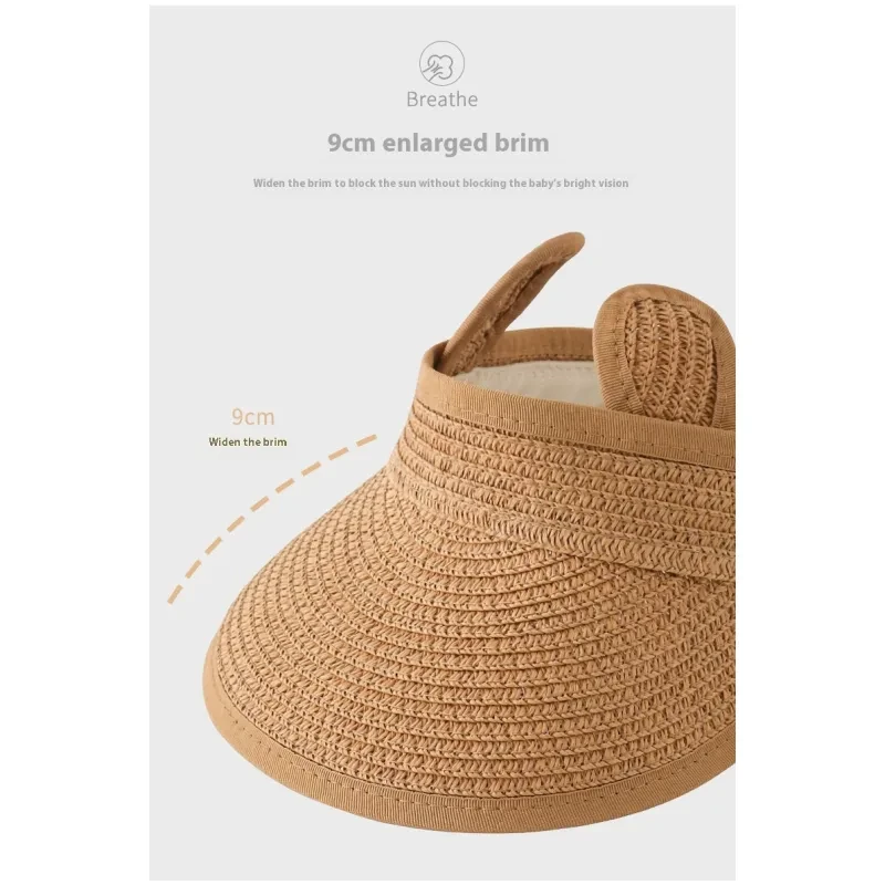 Child Sun-proof Visor Straw Hat