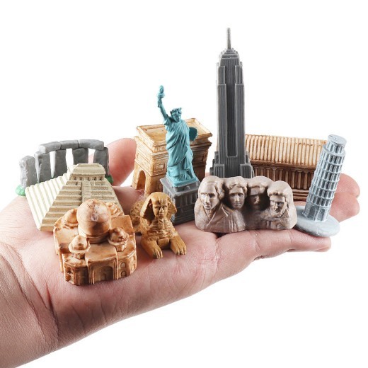 Children's Science And Education Simulation Famous Building Model Landmark Building