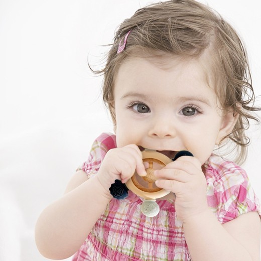 Baby's Molars Prevent Hand Sucking Silicone Yaoyaole Tableware Soothing Rattle Toys