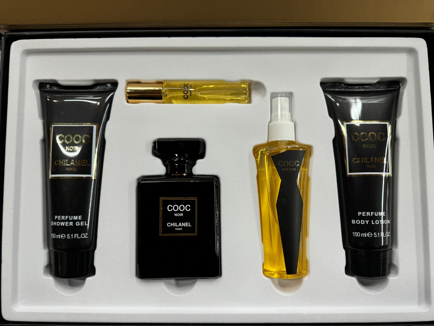 BLACK CHANEL COCO MADEMOISELLE GIFT SET FOR WOMEN