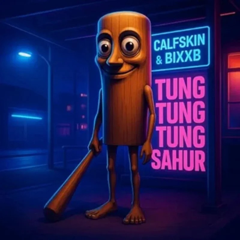 Tung Tung Sahur Game Ornament Figure Toy