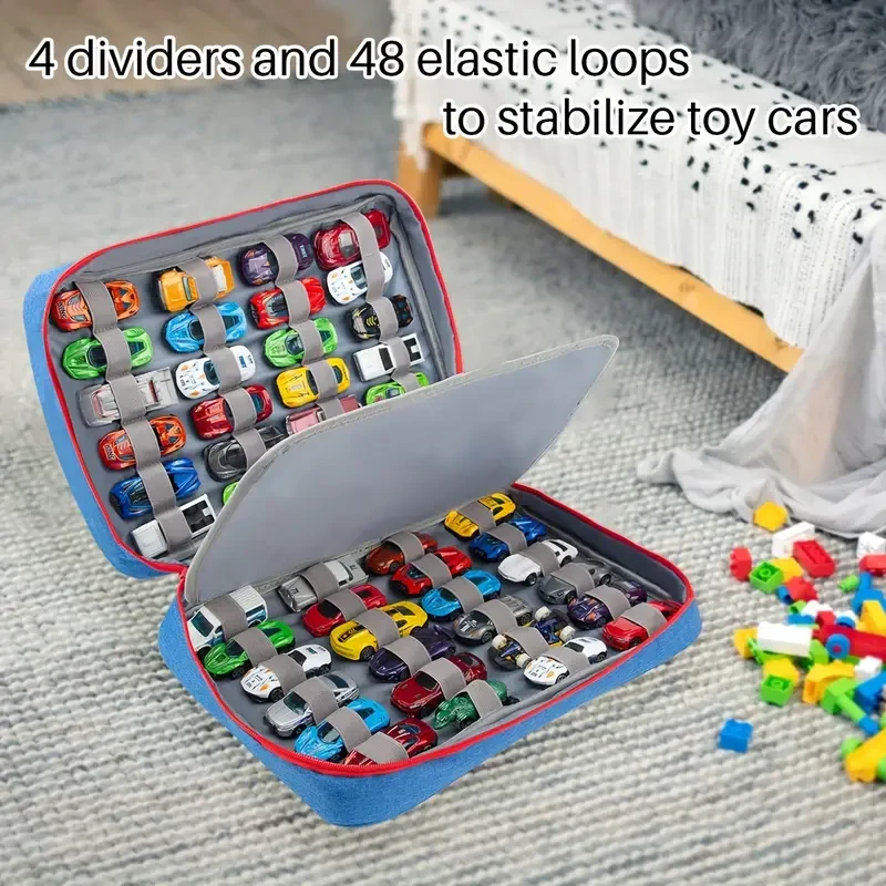 Carrying Case for Toy Cars Durable Storage Bag for Kids' Toy Cars (Bag Only)