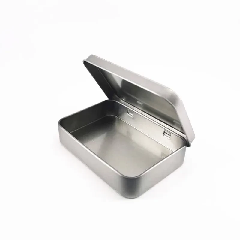 Round Metal Tins with Lids