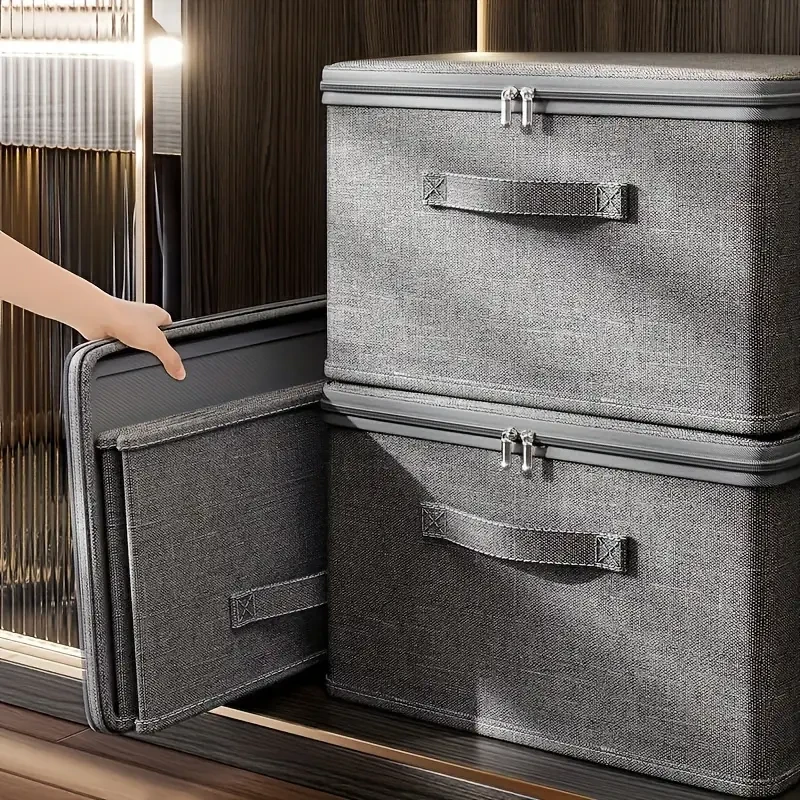 Extra Large Stackable Storage Organizer  Versatile & Space-Saving for Closet, Bedroom, Kitchen