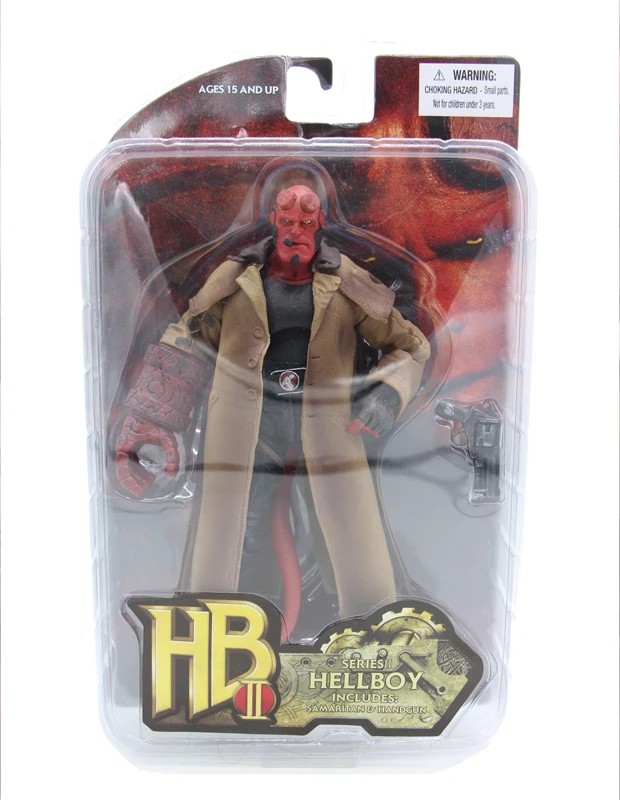 Cheap Sale 7" Hellboy 18cm BJD PVC Figure Model