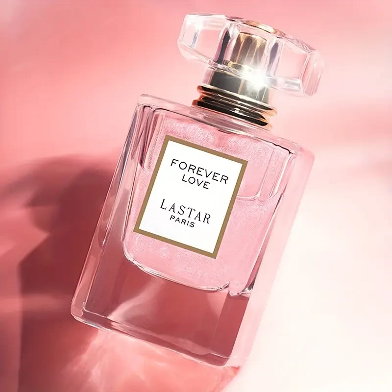 1pc LASTAR Paris Forever Love Eau de Cologne for Women  Floral Scent with Rose & Jasmine Notes, Long-Lasting Fresh Fragrance, Alcohol-Based, Formaldehyde-Free, Ideal for Daily Wear & Special Occasions