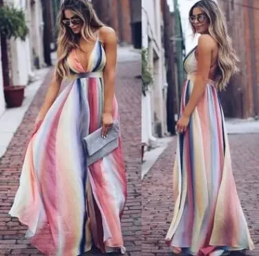 Summer Rainbow Dress
