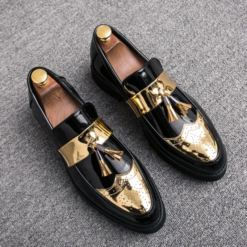 Black Casual Shoes Without Laces