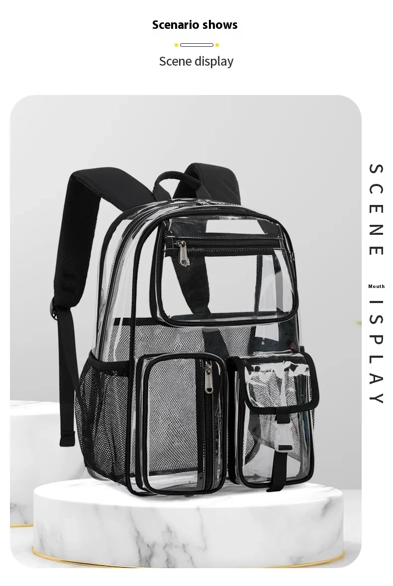 School Transparent Backpack