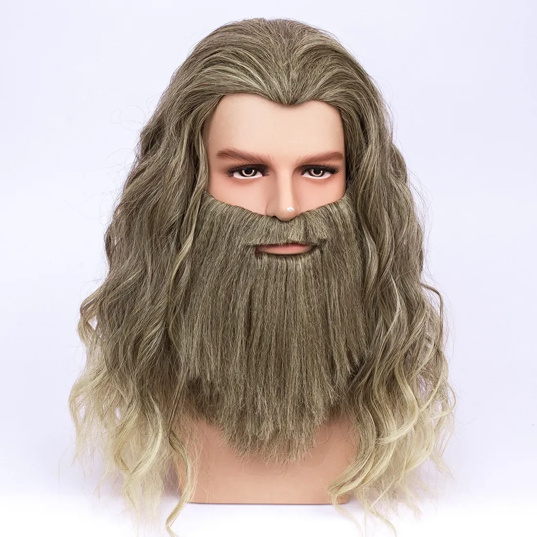 Long Hair and Beard Costume