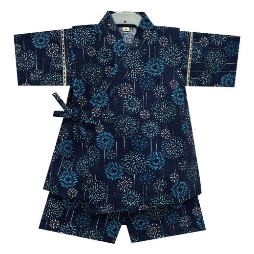 Pure Cotton Yukata Children's Kimono Set