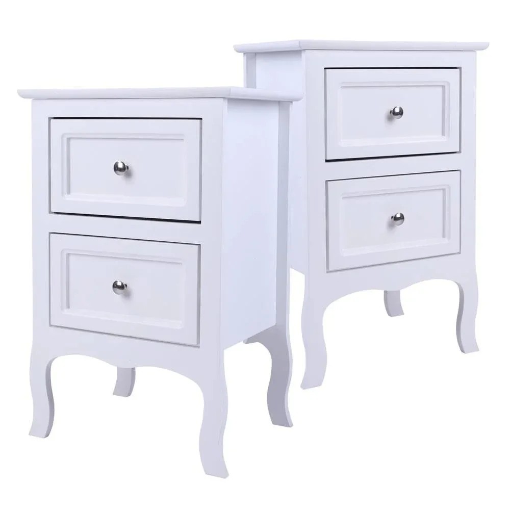 Nightstands Set of 2 - Side Table Night Table for Bedroom
