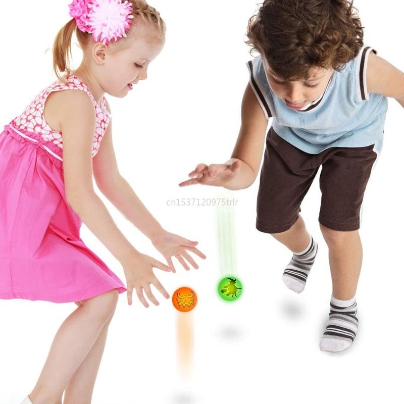 20Pcs Mini Colorful Bouncy Balls - Outdoor Party Game Toy Set