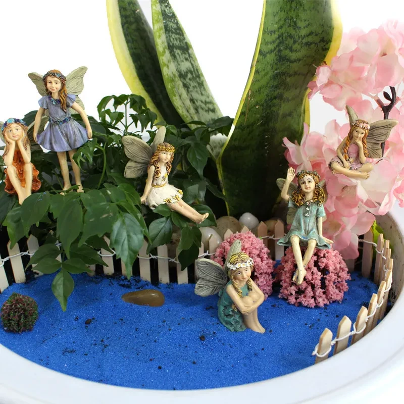 Figurines for Potted Plants