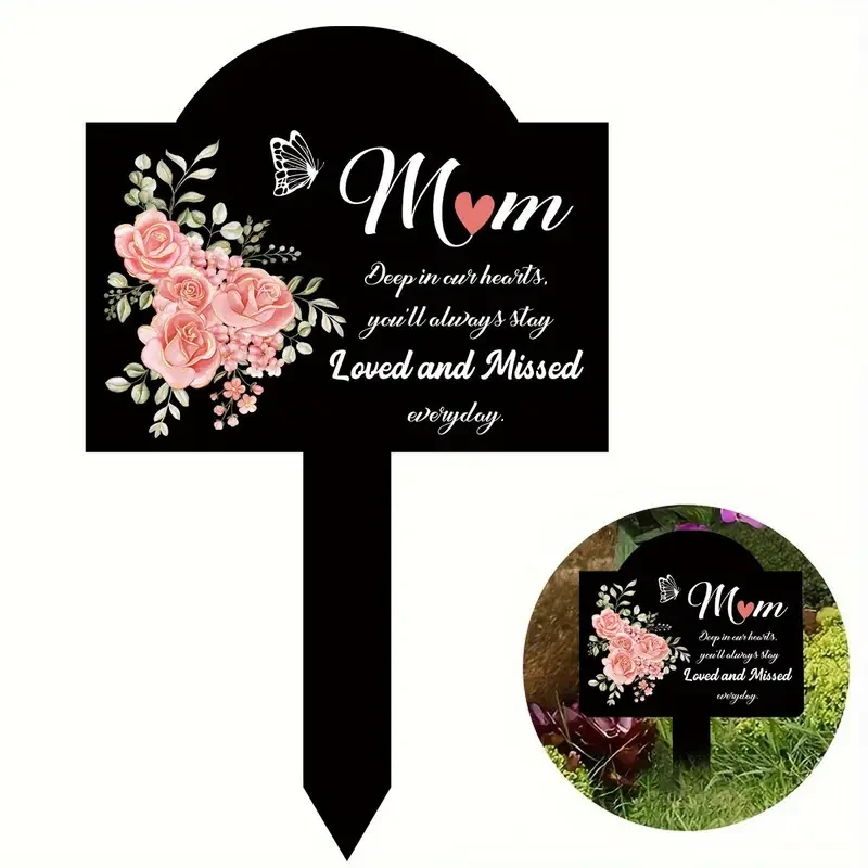 Plastic Temporary Grave Markers