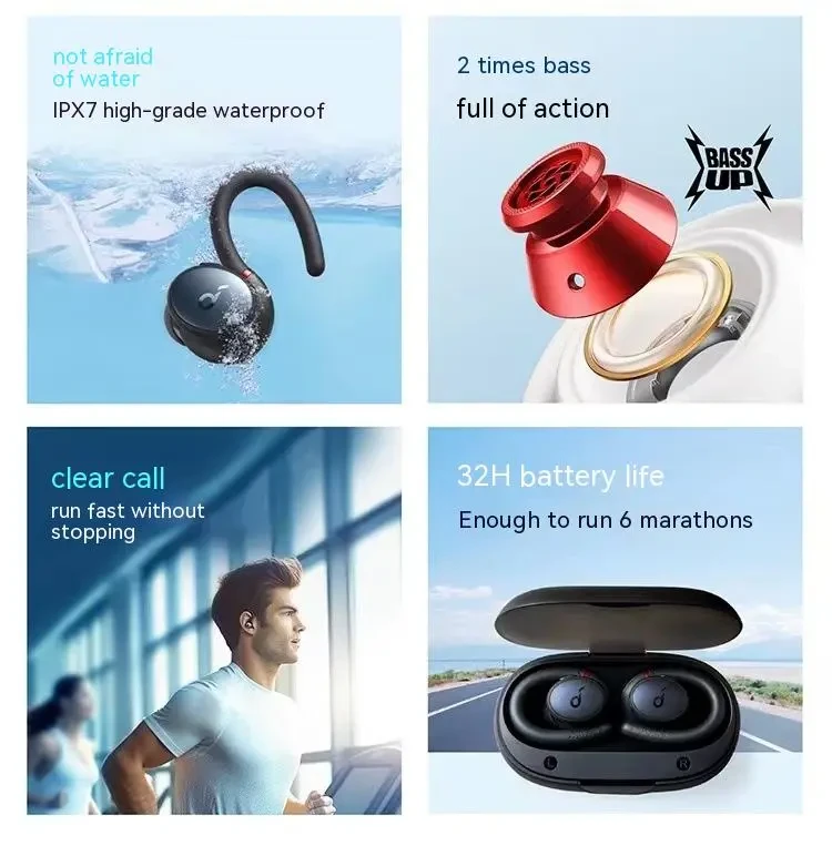Sport X10 Sports Bluetooth Wireless Long Endurance Noise Reduction Headset