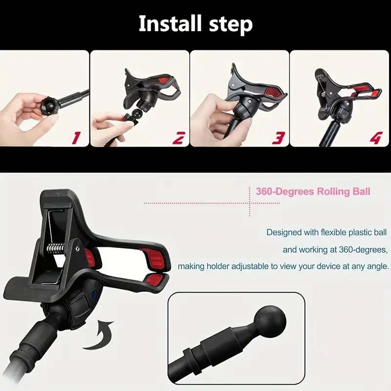 Gooseneck Phone Holder Bed Flexible Arm