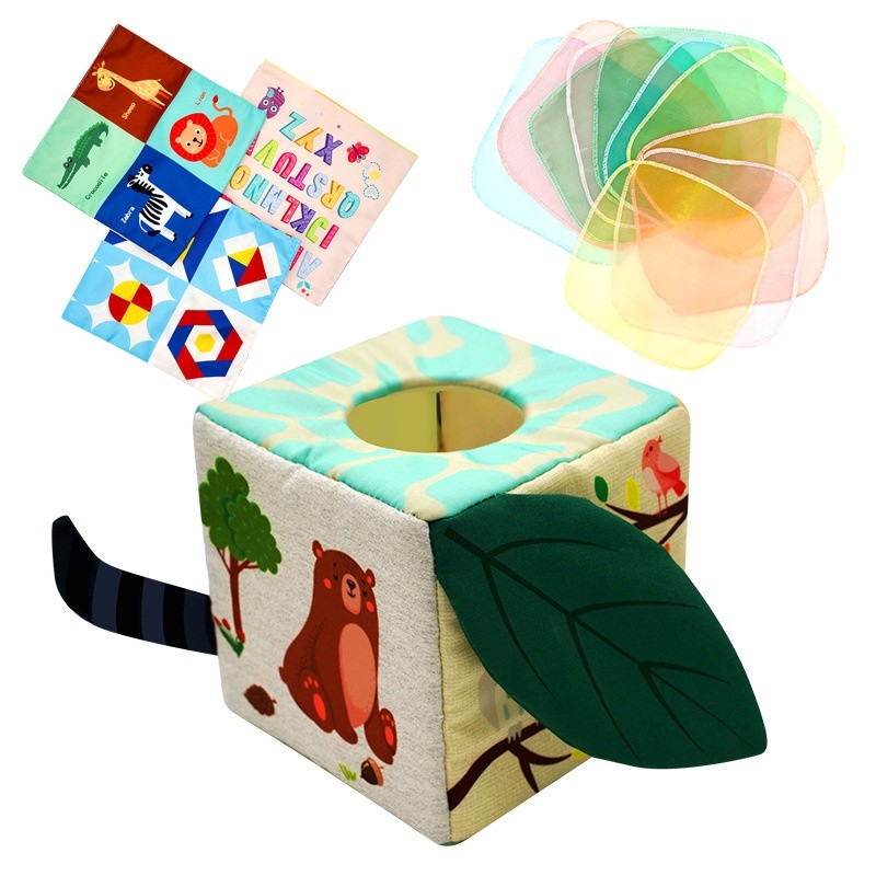 Early Education Children's Simulation Chouchoule Tissue Box Baby Tear-proof Paper Extraction Toys