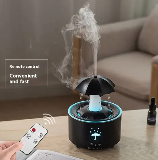 Creative Umbrella Air Humidifier | Aroma Diffuser with Colorful Lights