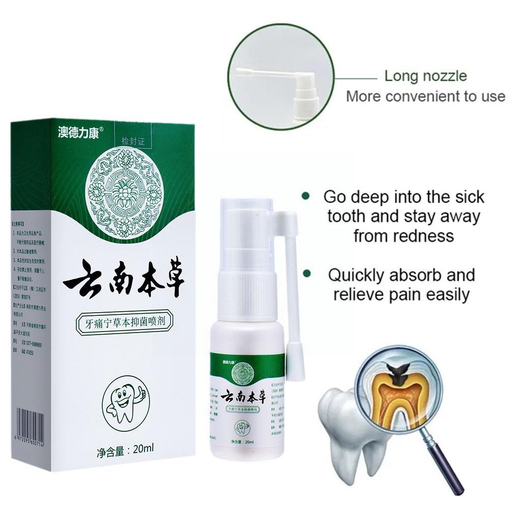 Yunnan Bencao Yatongning Spray - Toothache Relief and Cavity Care Solution