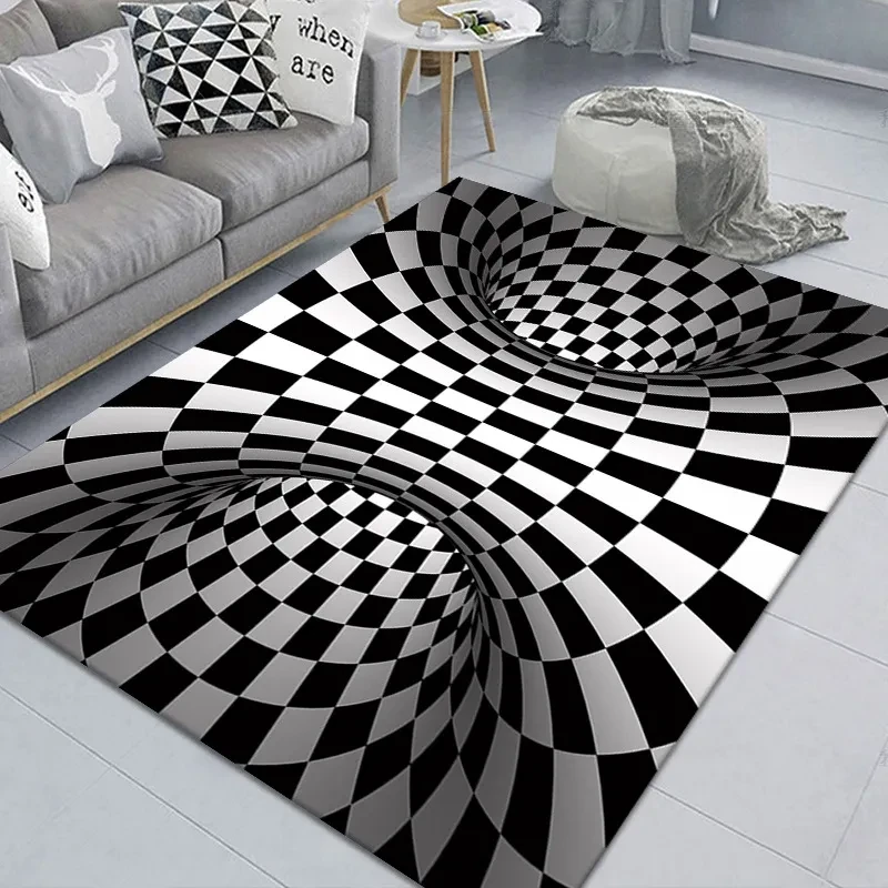 Optical Illusion Rugs