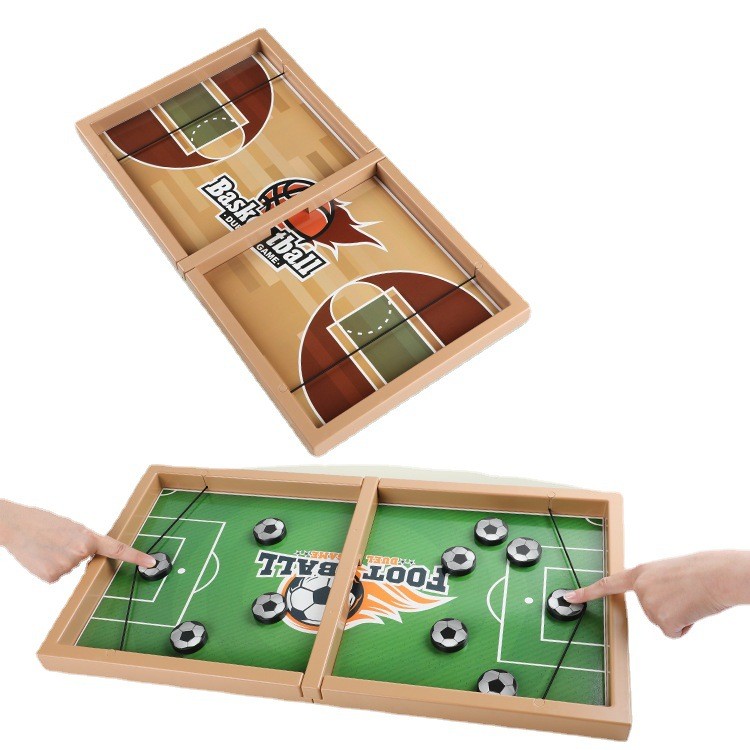 Children's Educational Catapult Desktop Game Playing Chess Toy
