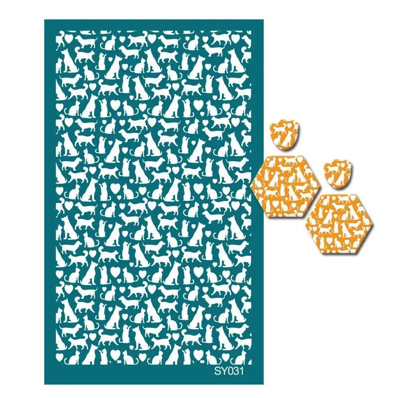 Reusable Stencils For Screen Printing