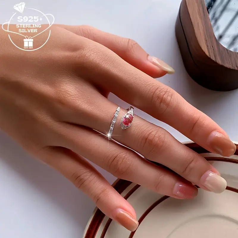 925 Silver Adjustable Ring for Women  A Minimalist Touch of Everyday Elegance