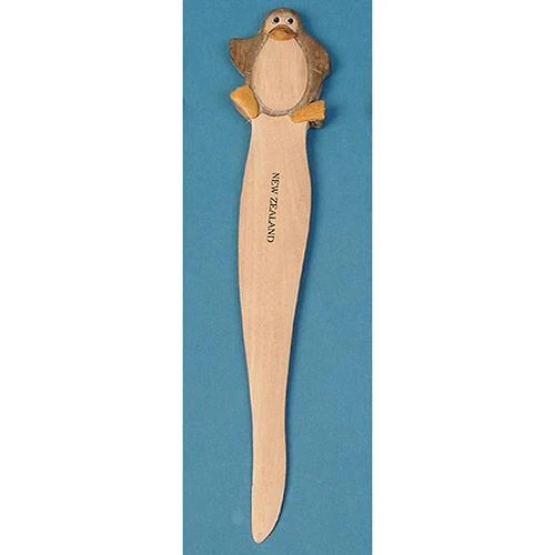 Wooden Penguin Letter