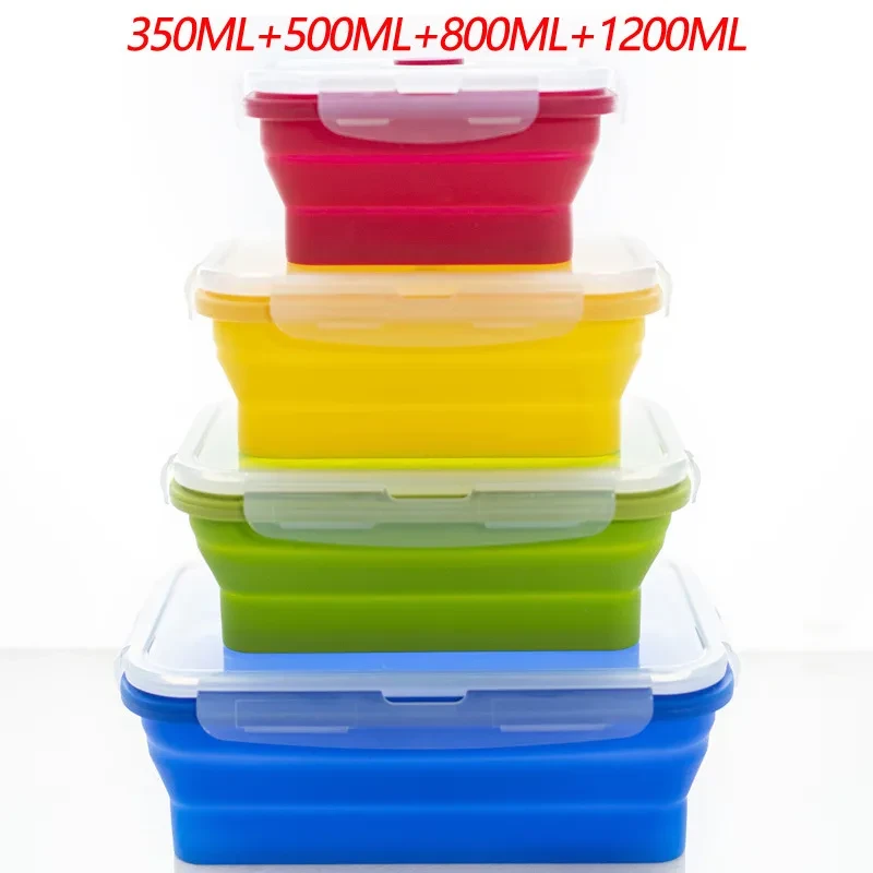 Collapsible Food Containers for Camping