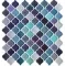 Mosaic wall plaster