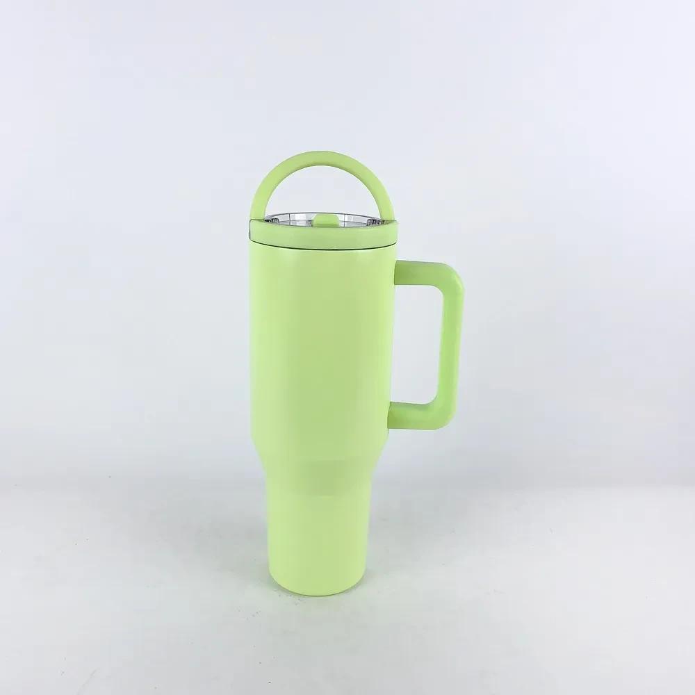 40OZ Folding Straw Lid Leak Proof Car Cup