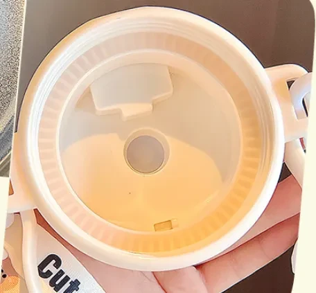 Stainless Steel High-value Bomb Lid Straw Pot Belly Cup