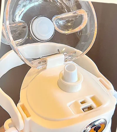 Stainless Steel High-value Bomb Lid Straw Pot Belly Cup